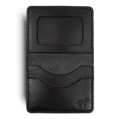 Carteira de Couro No.4 Preta