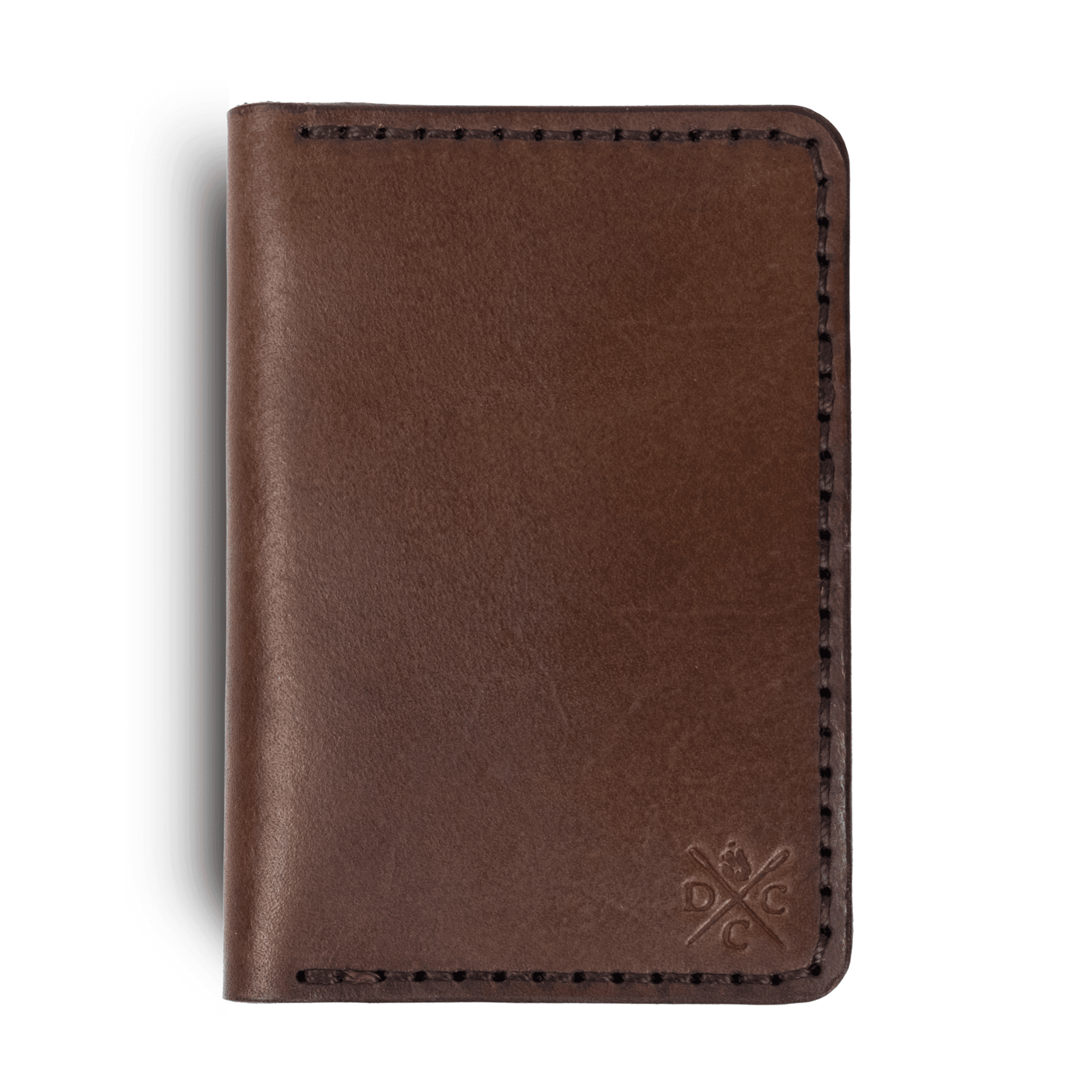 Carteira de Couro Vertical NO.6 Marrom - Imagem 9