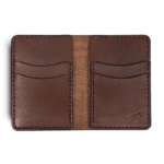 Carteira de Couro Vertical NO.6 Marrom