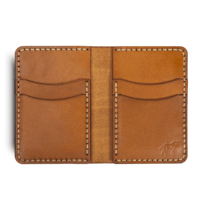 Carteira de Couro Vertical NO.6 Savana