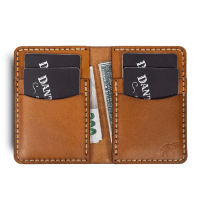 Carteira de Couro Vertical NO.6 Savana