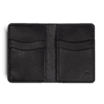 Carteira de Couro Vertical NO.6 Preta