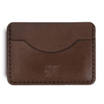 Carteira de Couro Minimalista No.3 Marrom