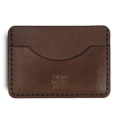 Carteira de Couro Minimalista No.3 Marrom