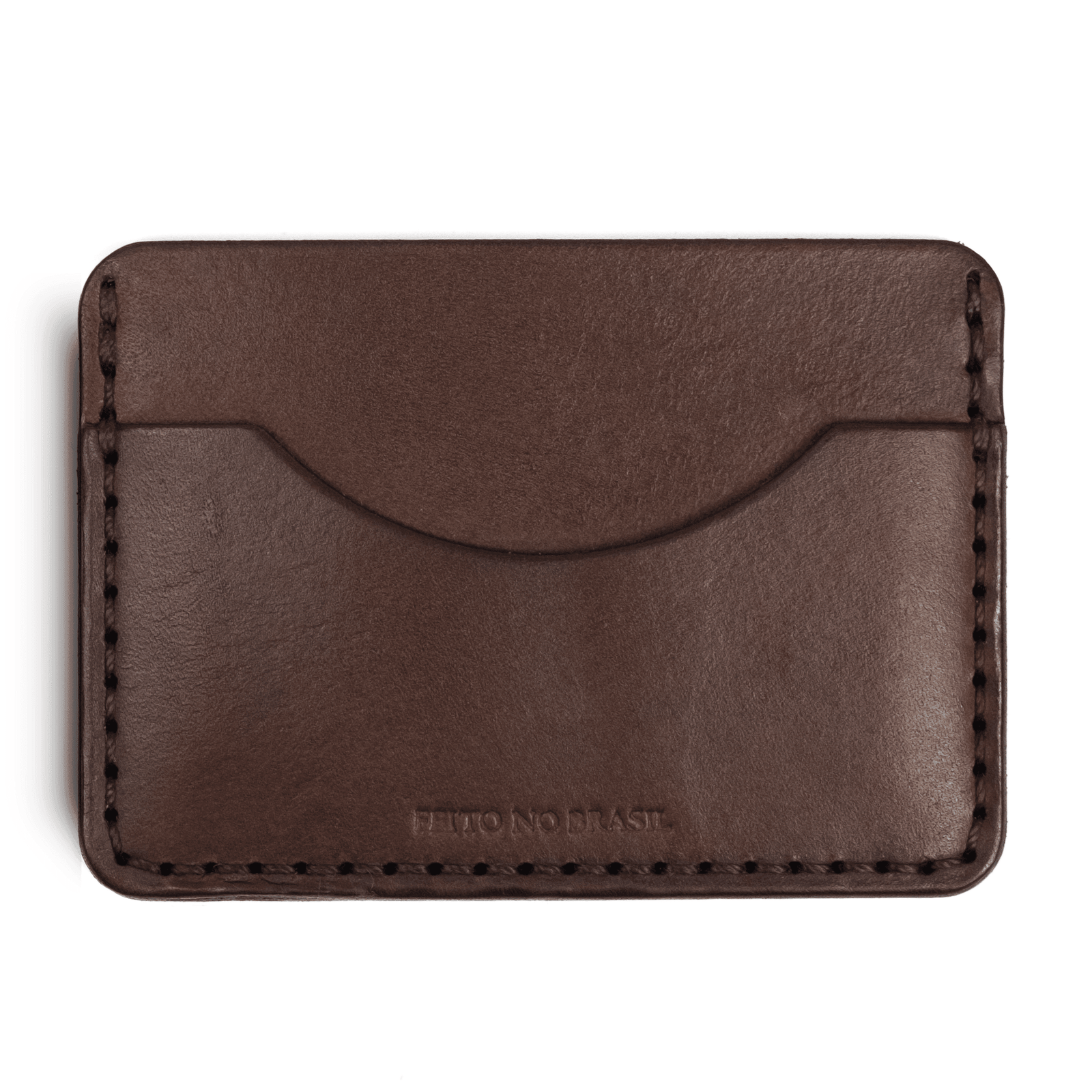 Carteira de Couro Minimalista No.3 Marrom - Imagem 3