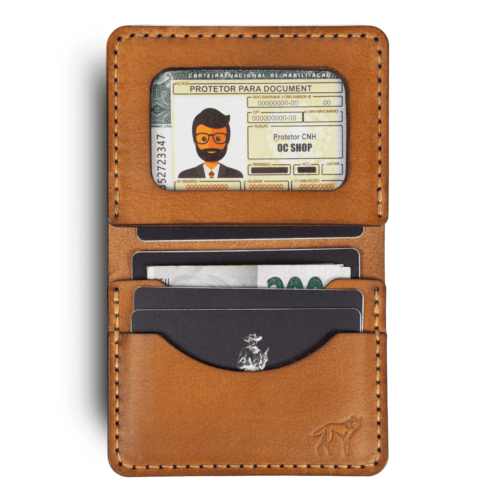 Carteira de Couro No.4 Savana - Imagem 2