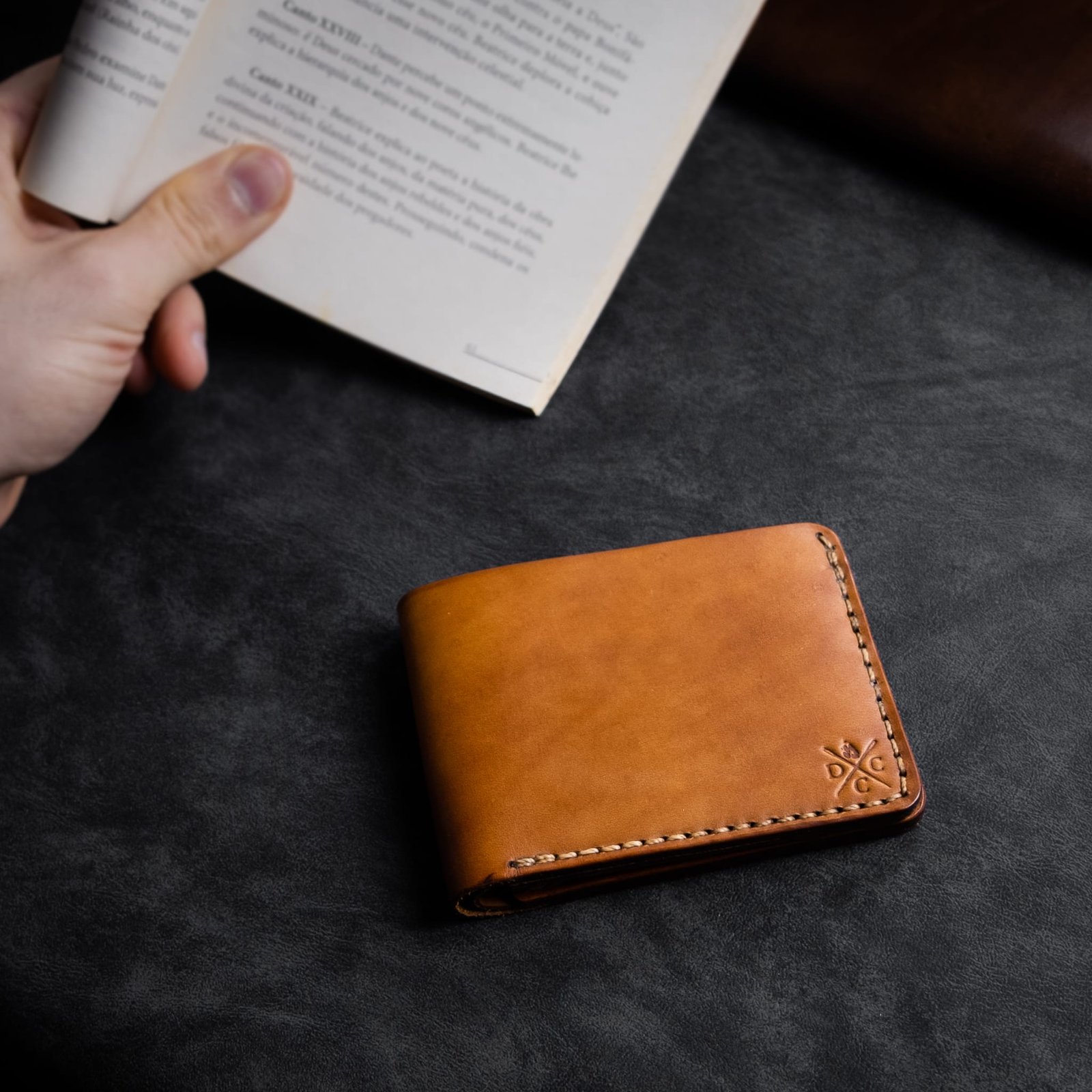 Carteira de Couro Bifold No.7 Savana - Imagem 6