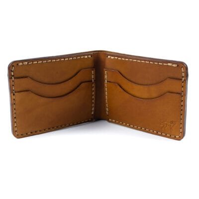 Carteira de Couro Bifold No.7 Savana