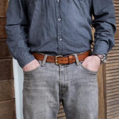 Cinto de Couro 1.25″ Savana