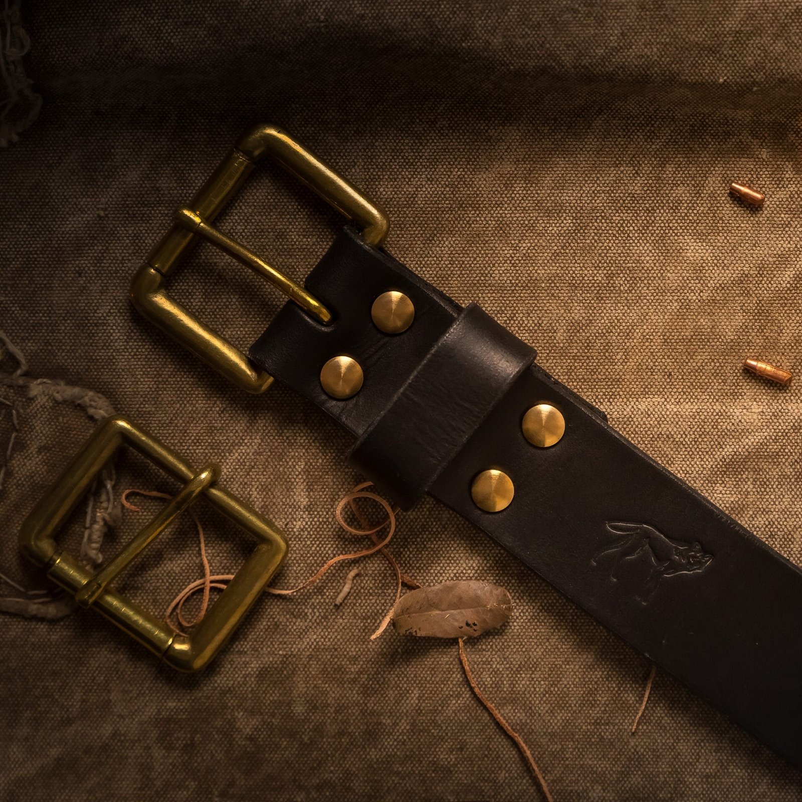 Cinto de Couro 1.5" Preto - Imagem 3