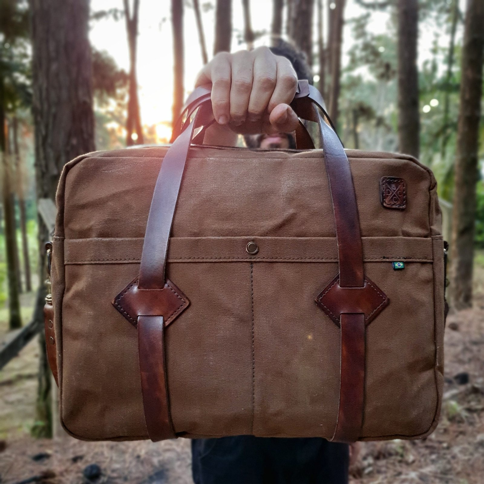 Mala Carteiro NO.16 Marrom - Imagem 8