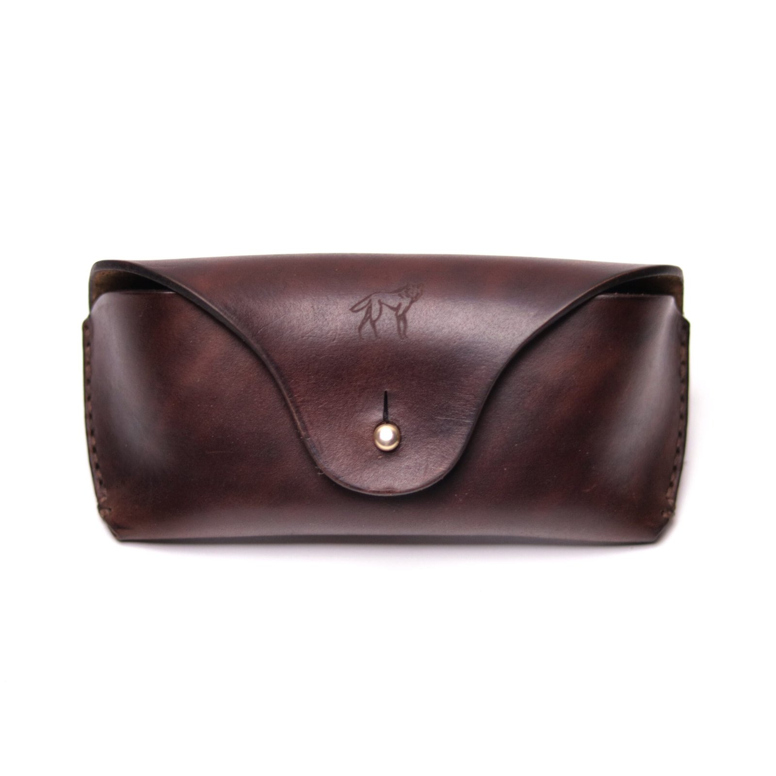 Porta-Óculos de Couro NO.8 Marrom - Imagem 3