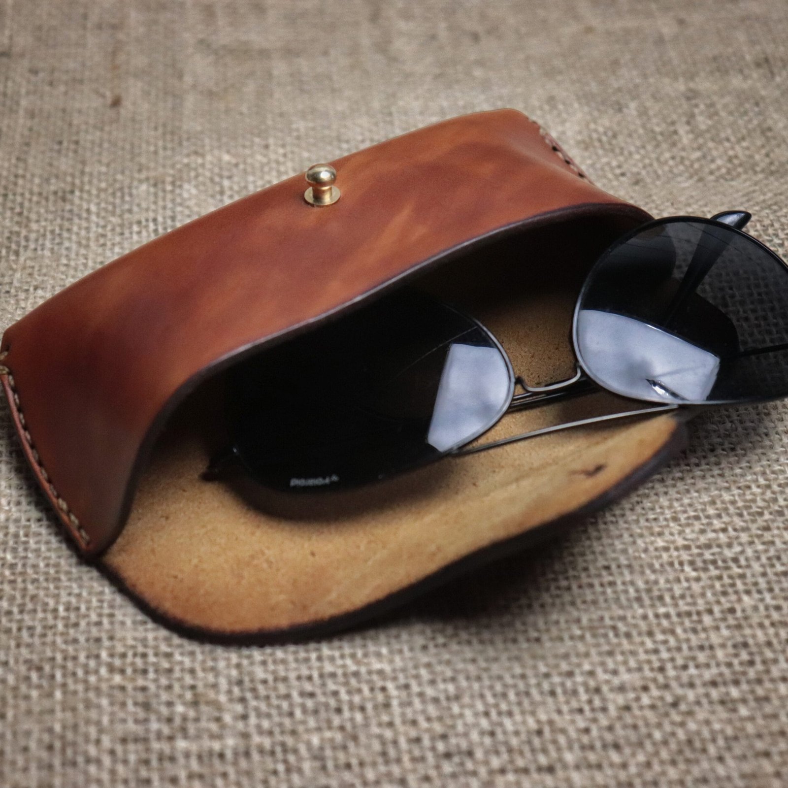 Porta-Óculos de Couro NO.8 Savana - Imagem 3