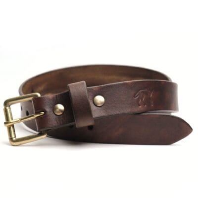 Cinto de Couro 1.25″ Marrom