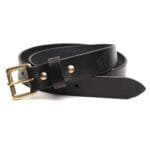 Cinto de Couro 1.25" Preto