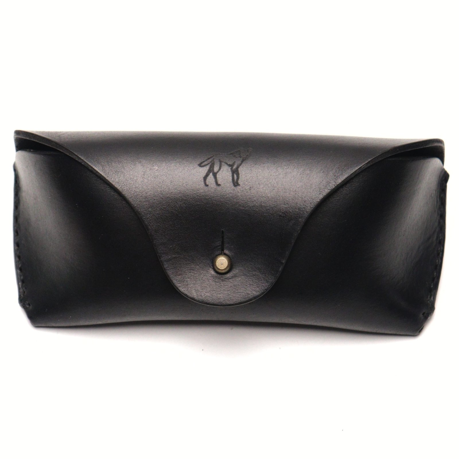 Porta-Óculos de Couro NO.8 Preto - Imagem 3