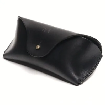 Porta-Óculos de Couro NO.8 Preto