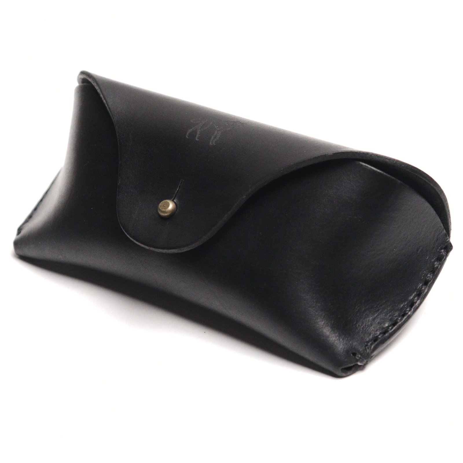 Porta-Óculos de Couro NO.8 | Preto