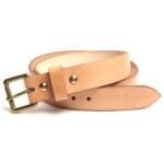 Cinto de Couro 1.25'' Natural Tan