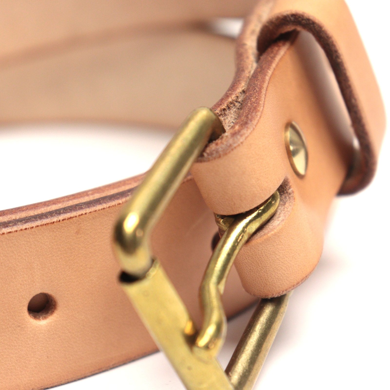 Cinto de Couro 1.25'' Natural Tan - Imagem 3