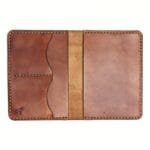 Porta Passaporte de Couro Savana