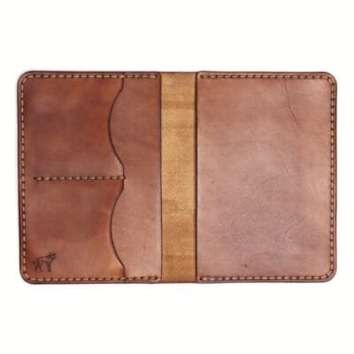 Porta Passaporte de Couro Savana