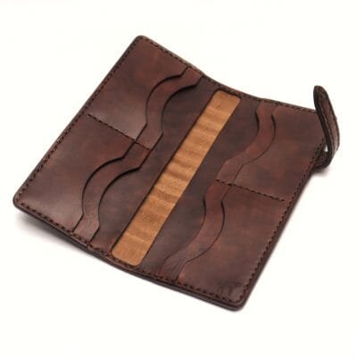 Carteira de Couro No.10 Marrom