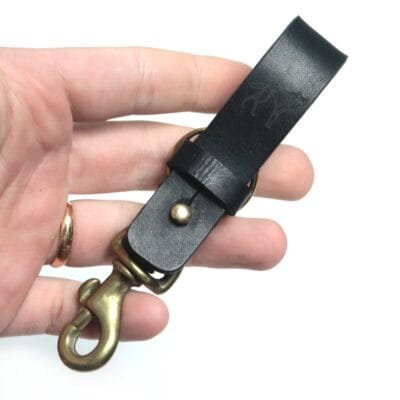 Chaveiro de Cinto Latão Preto