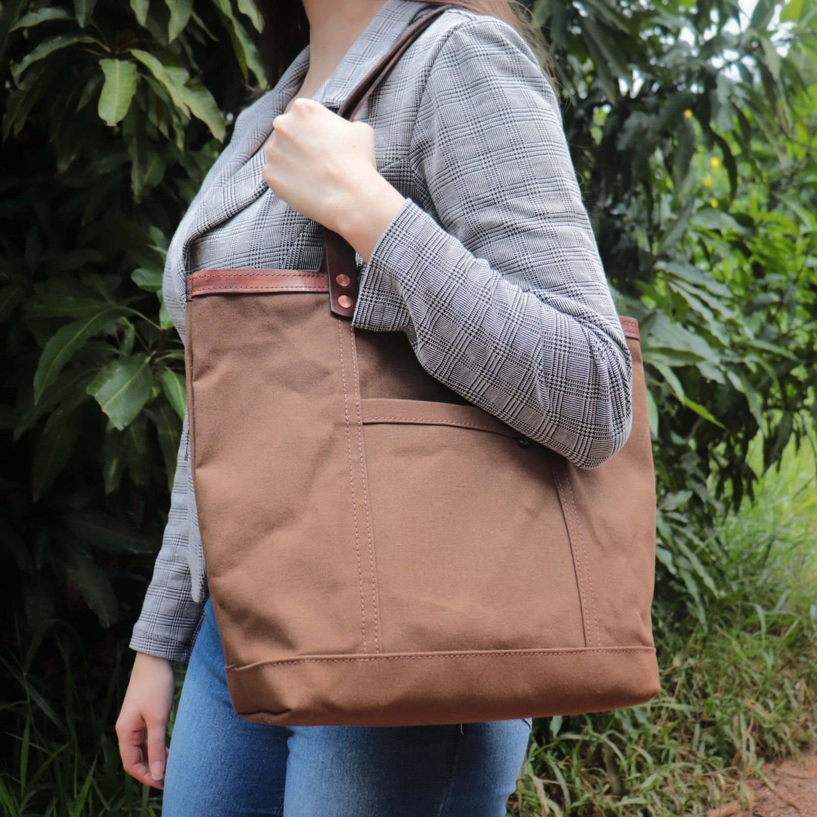 Bolsa Tote Marrom - Imagem 3