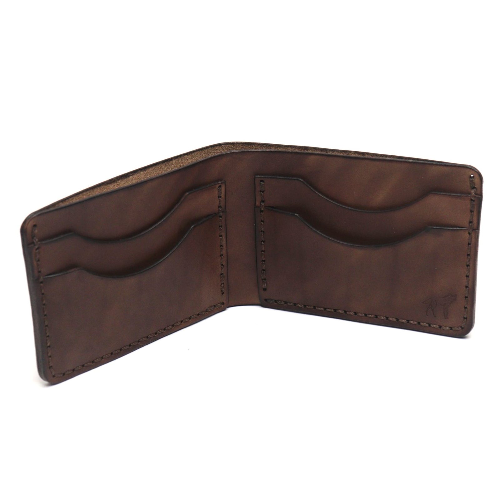 Carteira de Couro Bifold NO.5 Marrom - Imagem 2