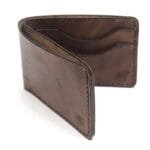 Carteira de Couro Bifold NO.5 Marrom