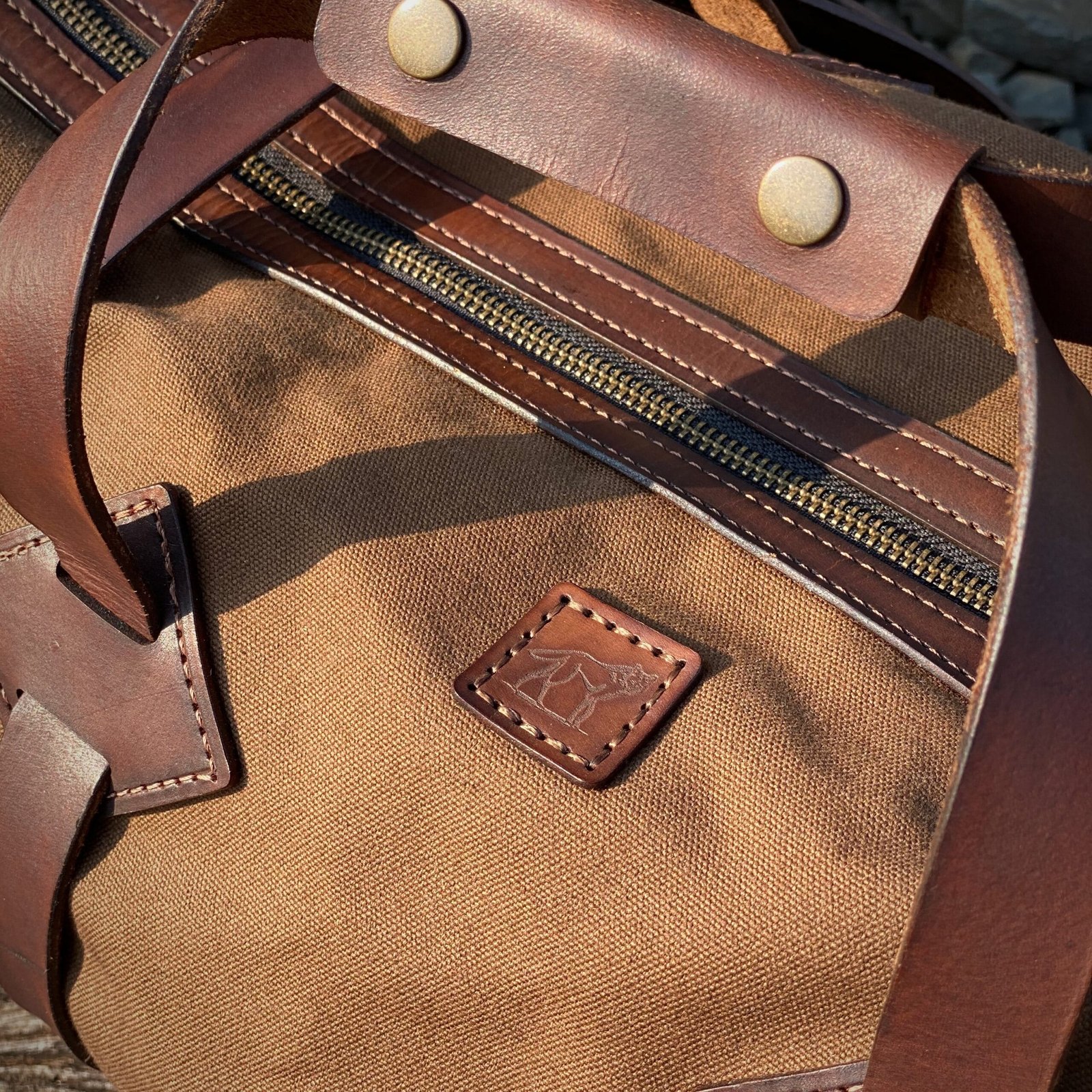 Mala Duffle Bandeirantes Marrom - Imagem 11