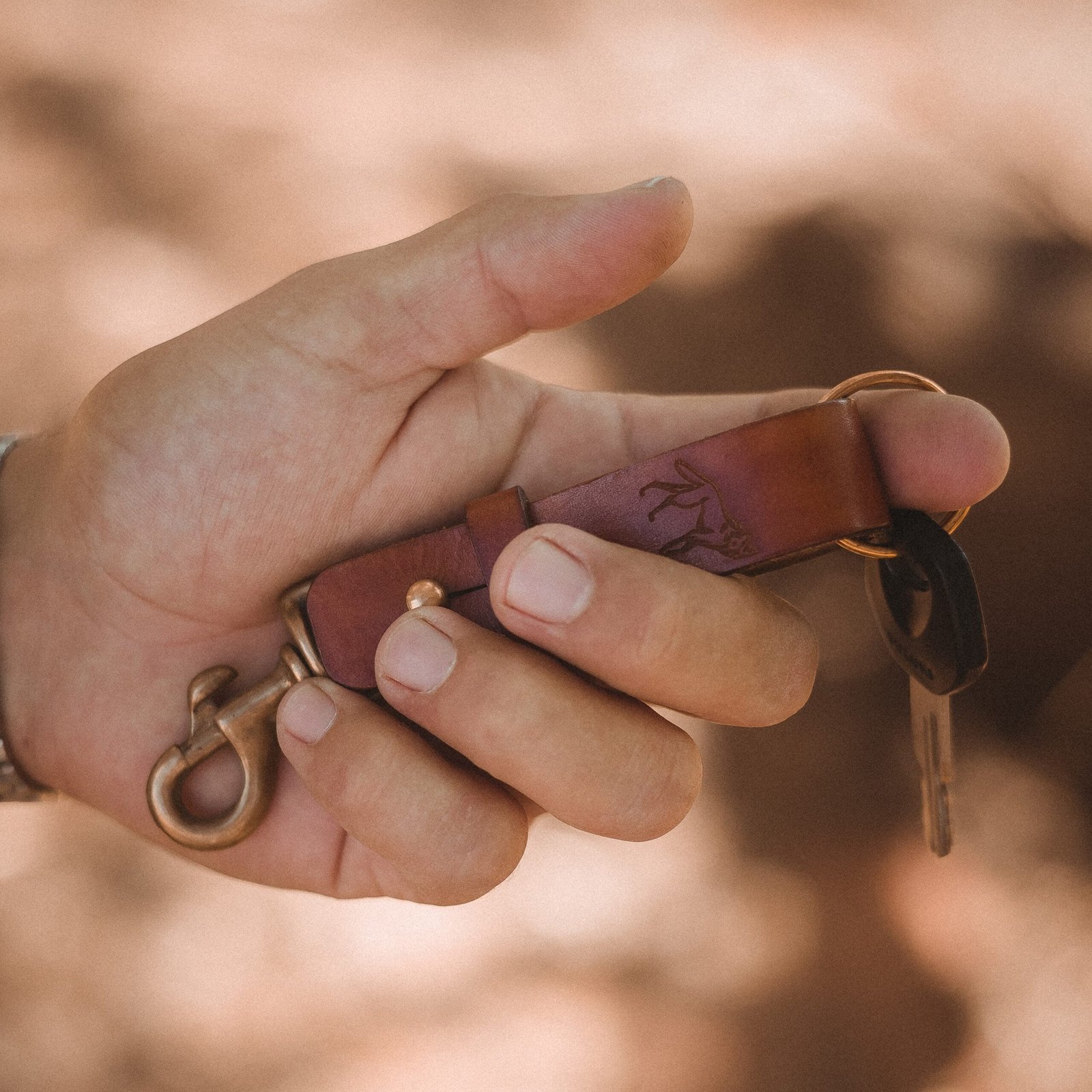 Chaveiro de Cinto Latão Savana - Imagem 4