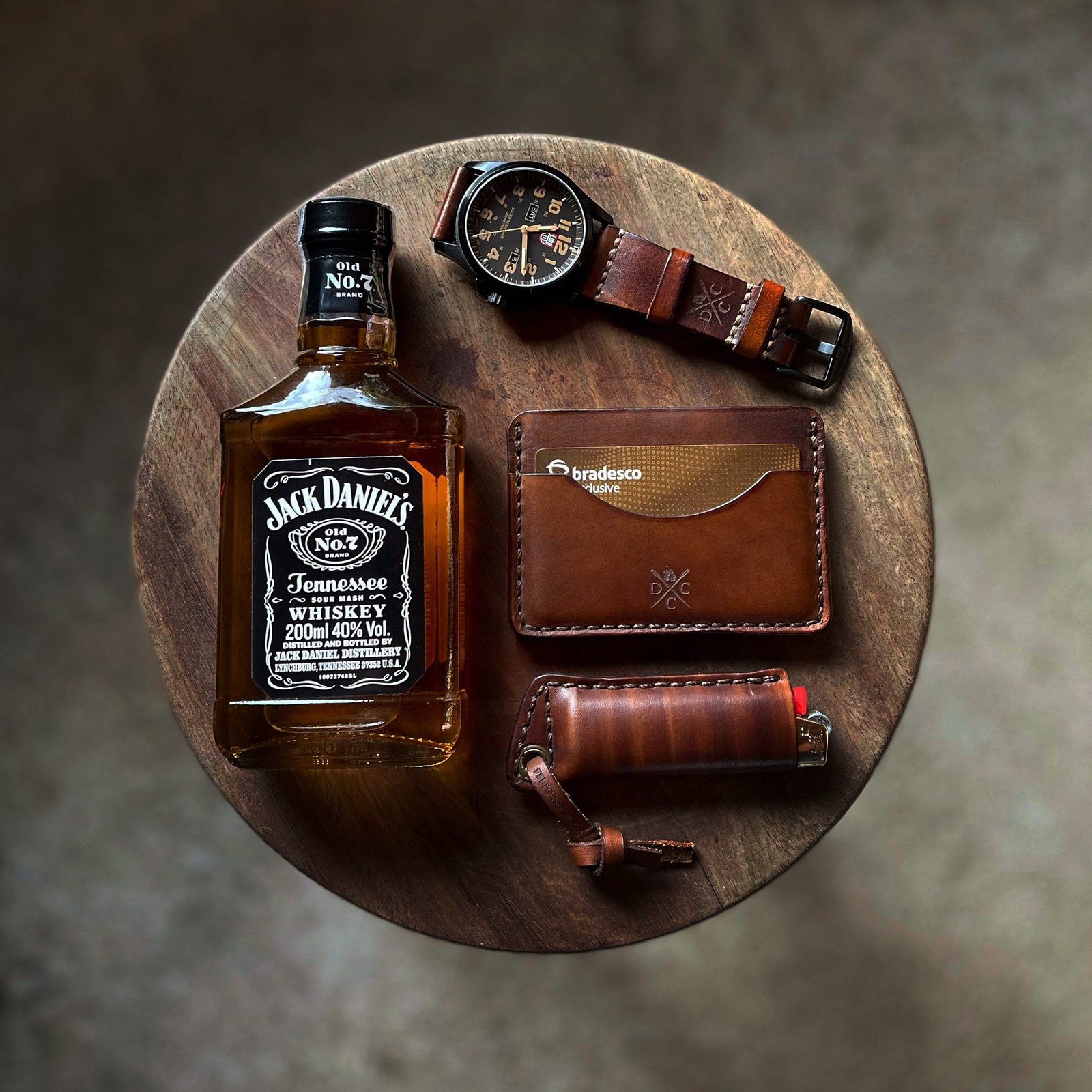 Carteira de Couro Minimalista No.3 Marrom - Imagem 4