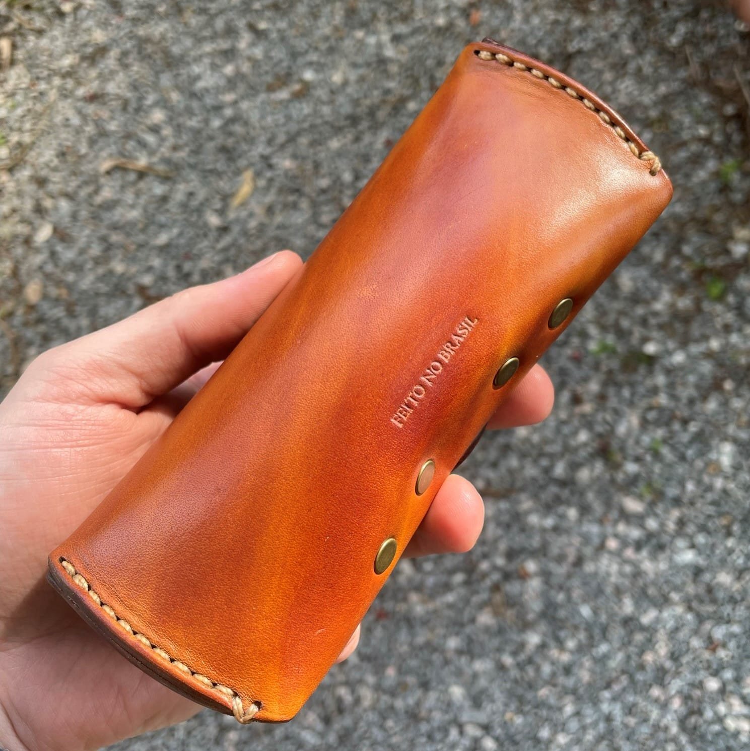 Porta-Óculos de Couro NO.8 Savana - Imagem 5