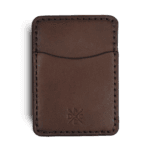Carteira de Couro Vertical No.3 Marrom