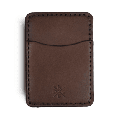 Carteira de Couro Vertical No.3 Marrom