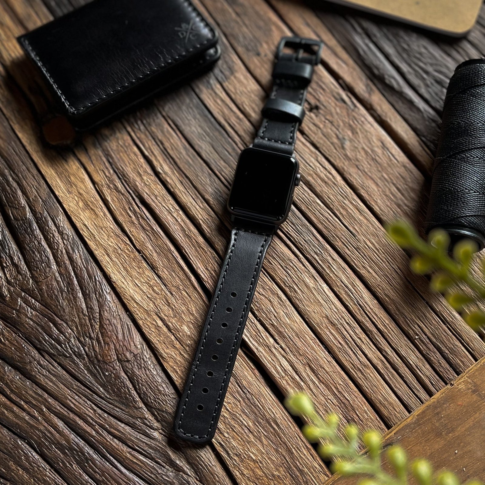 pulseira costurada Apple Watch