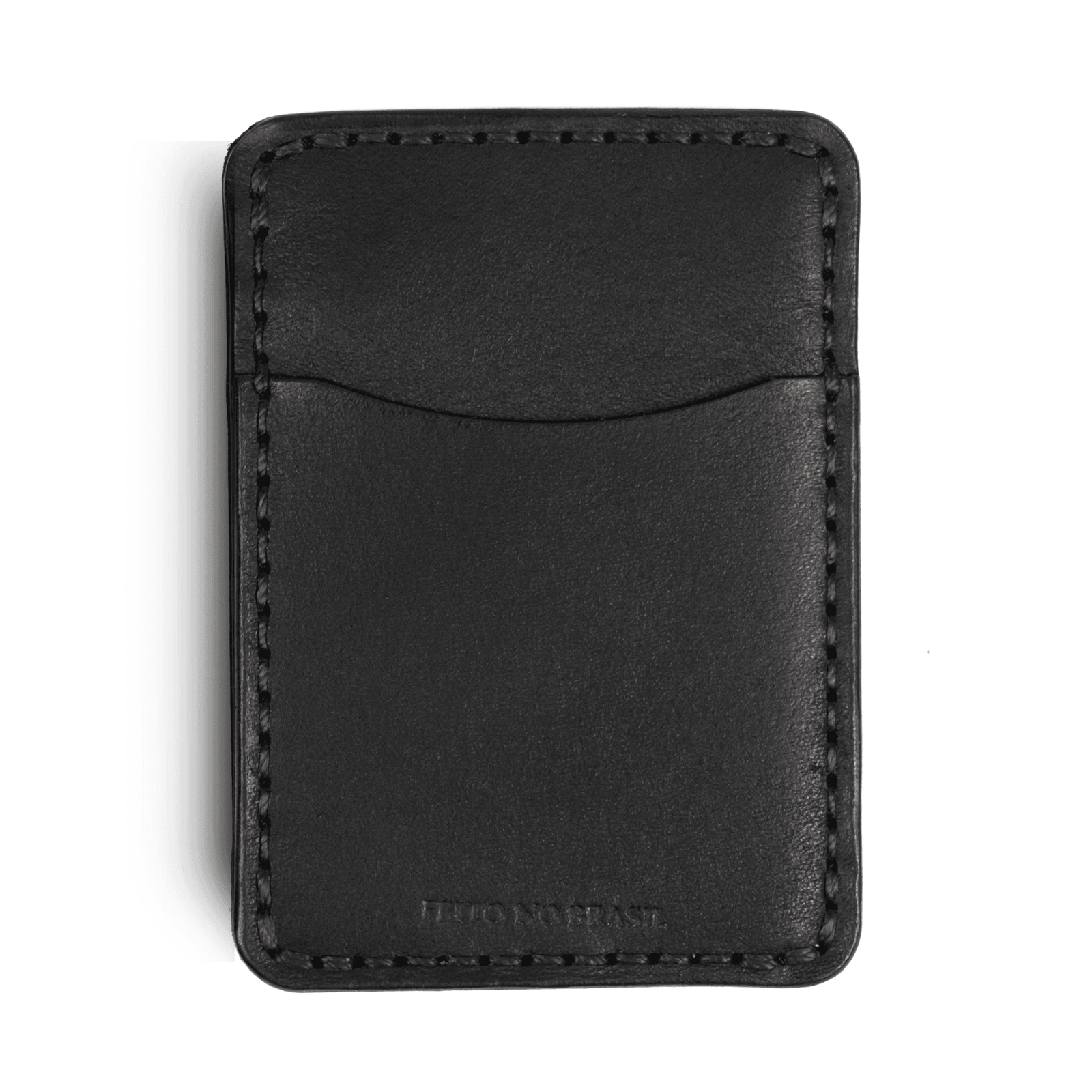 Carteira de Couro Vertical No.3 Preta - Imagem 3