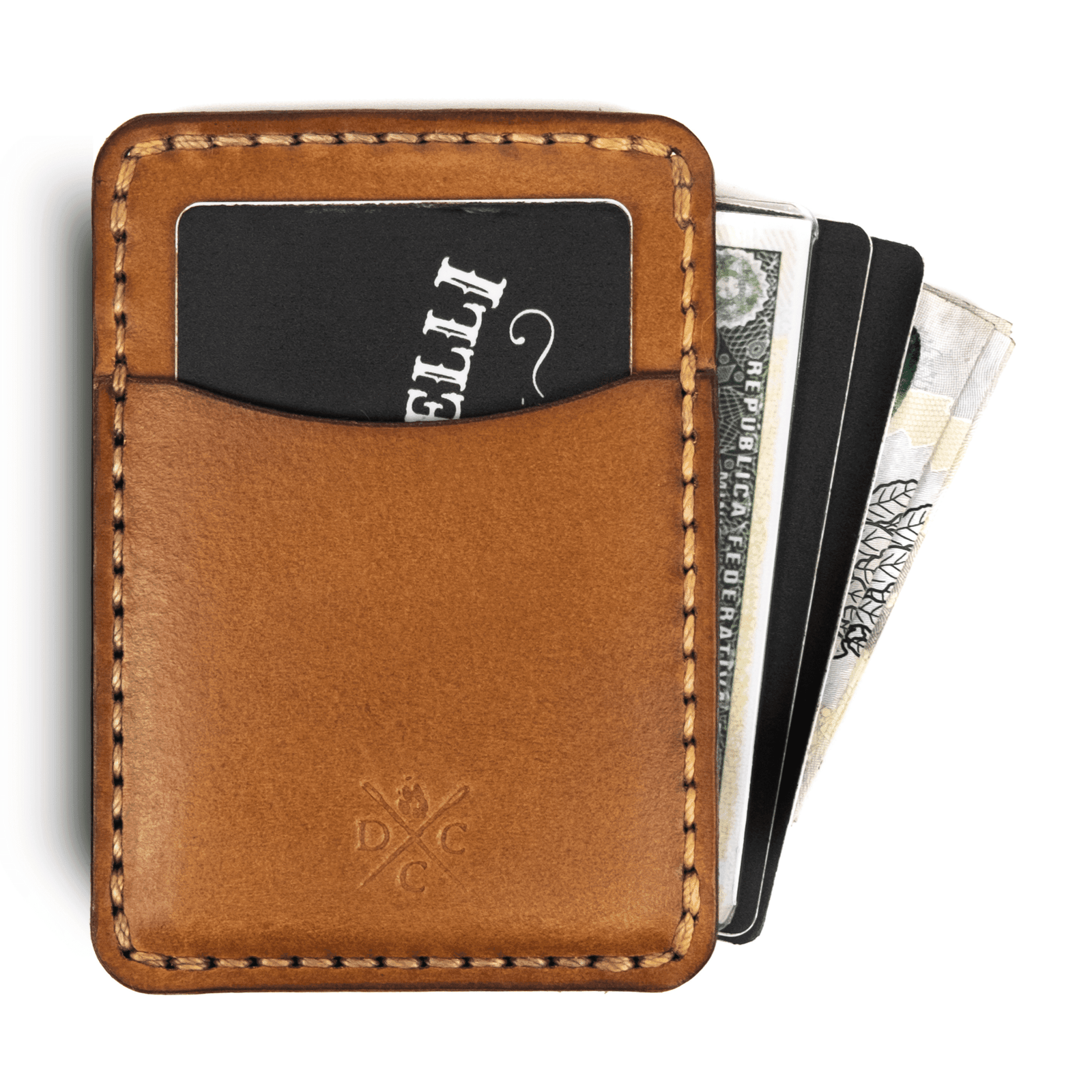 Carteira de Couro Vertical No.3 Savana - Imagem 2