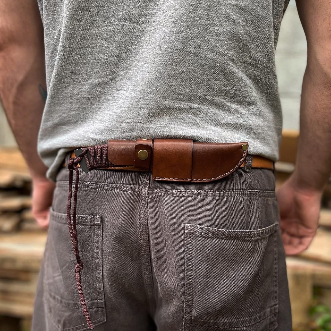 Faca Bushcraft DANTE Capelli & Navarre - Imagem 5