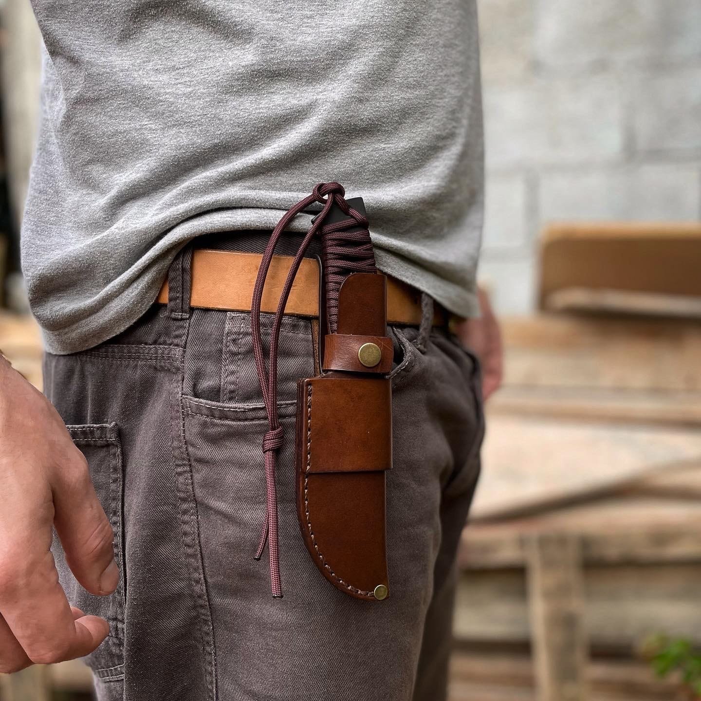 Faca Bushcraft DANTE Capelli & Navarre - Imagem 6