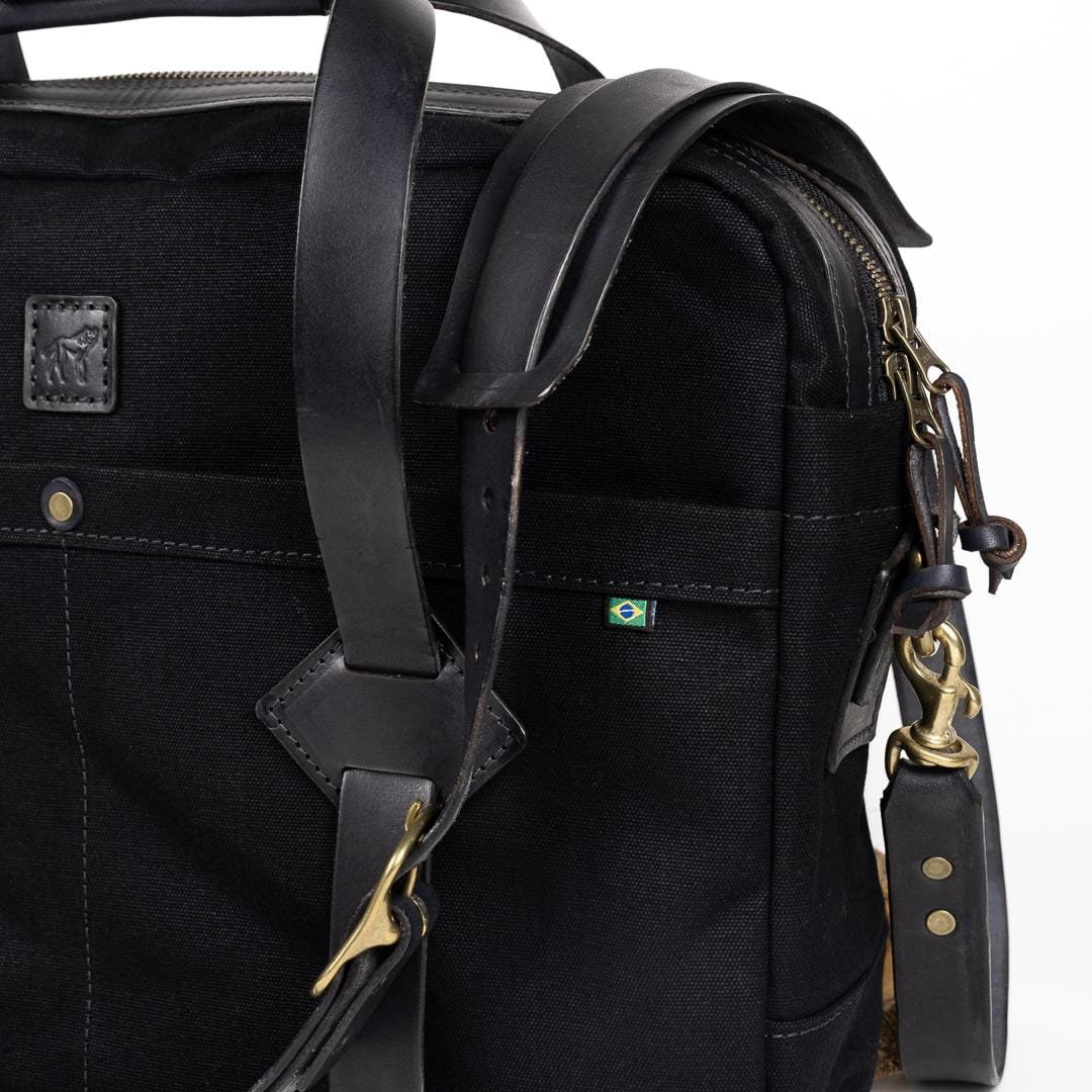 Mala Carteiro NO.16 Preta - Imagem 10