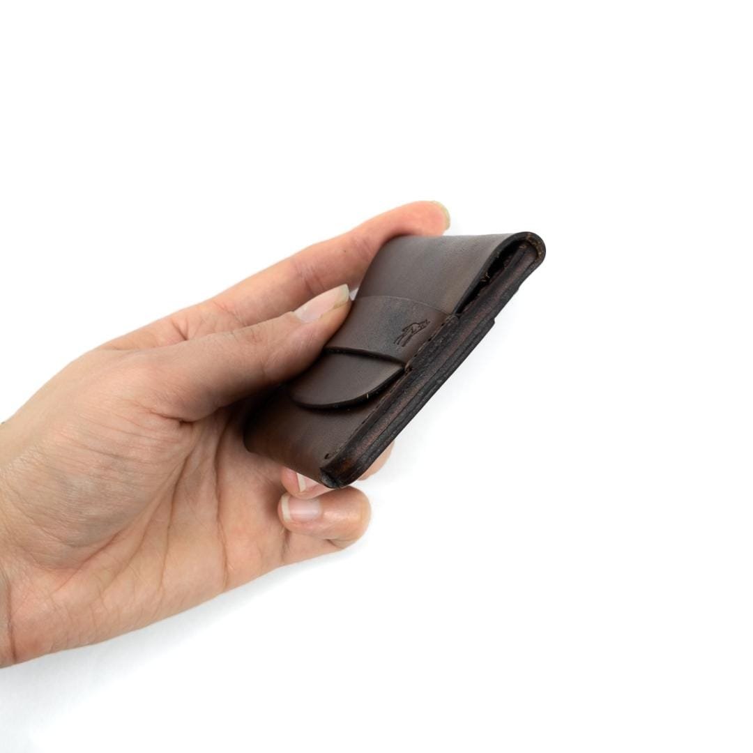 Carteira de Couro Minimalista No.2 Marrom - Imagem 10