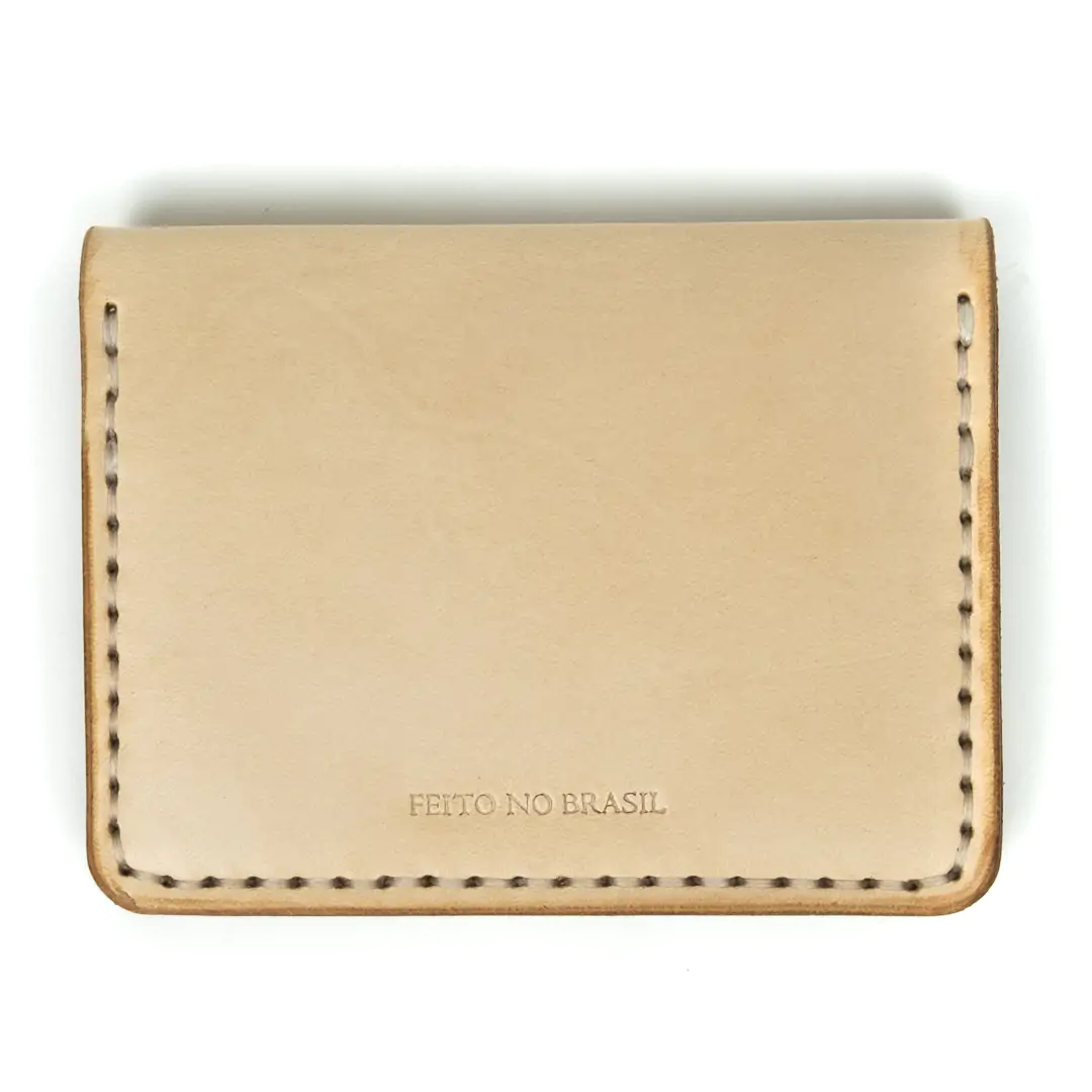 Carteira de Couro No.22 Couro Cru - Imagem 7