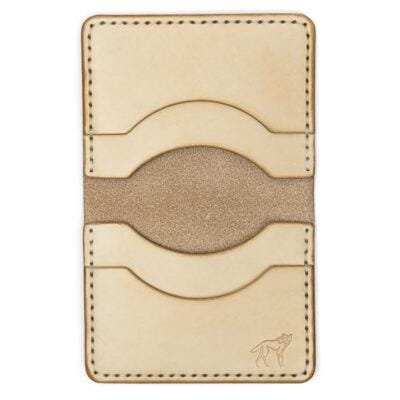 Carteira de Couro No.22 Couro Cru