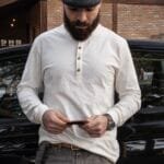 Camisa Colt Henley Manga Longa