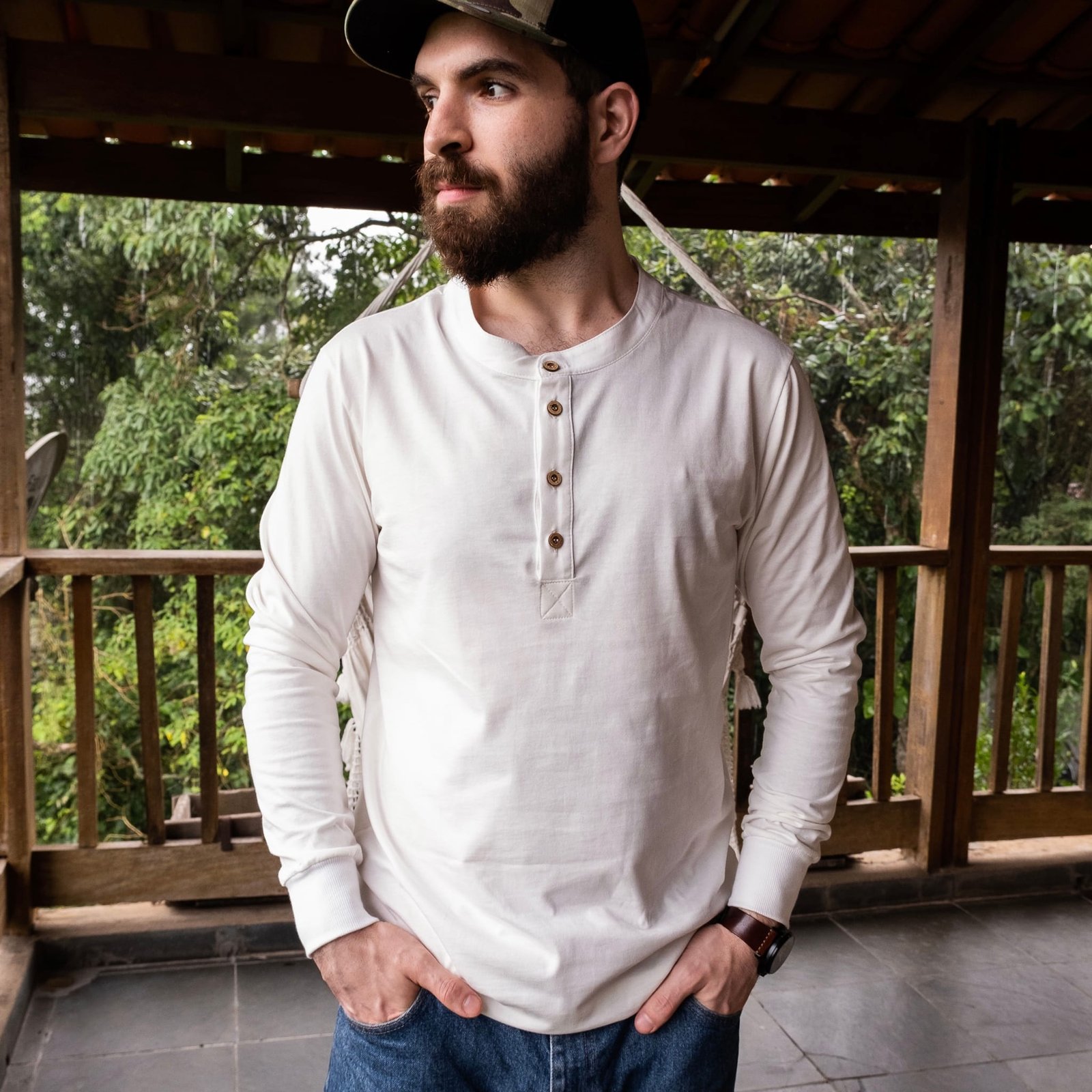 Camisa Colt Henley Manga Longa - Imagem 6