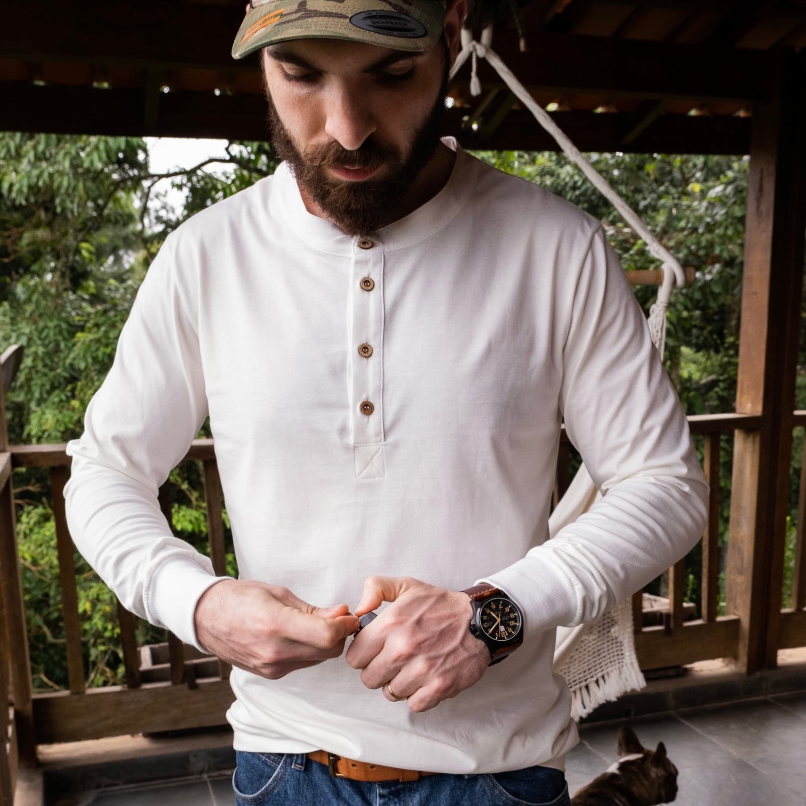 Camisa Colt Henley Manga Longa - Imagem 4