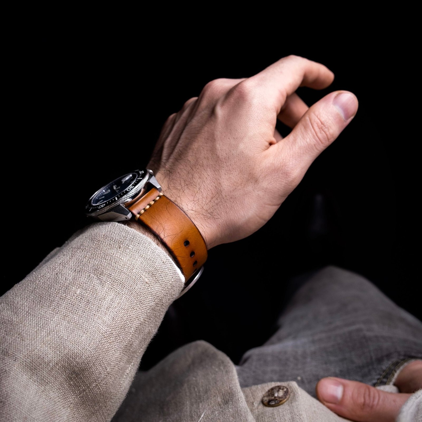 Pulseira de Couro Relógio Savana  - Imagem 6